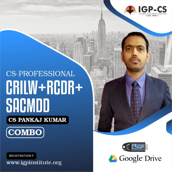 CS Professional CRILW, SACMDD & RCDR Combo